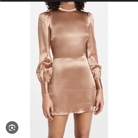 Reformation women’s silk Kim mini dress - Picture 2 of 5